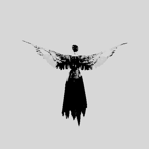 Decorative angel background